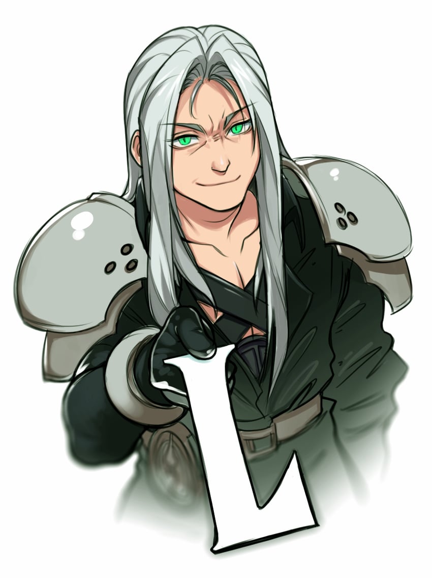 sephiroth (final fantasy and 1 more) drawn by voodoothur
