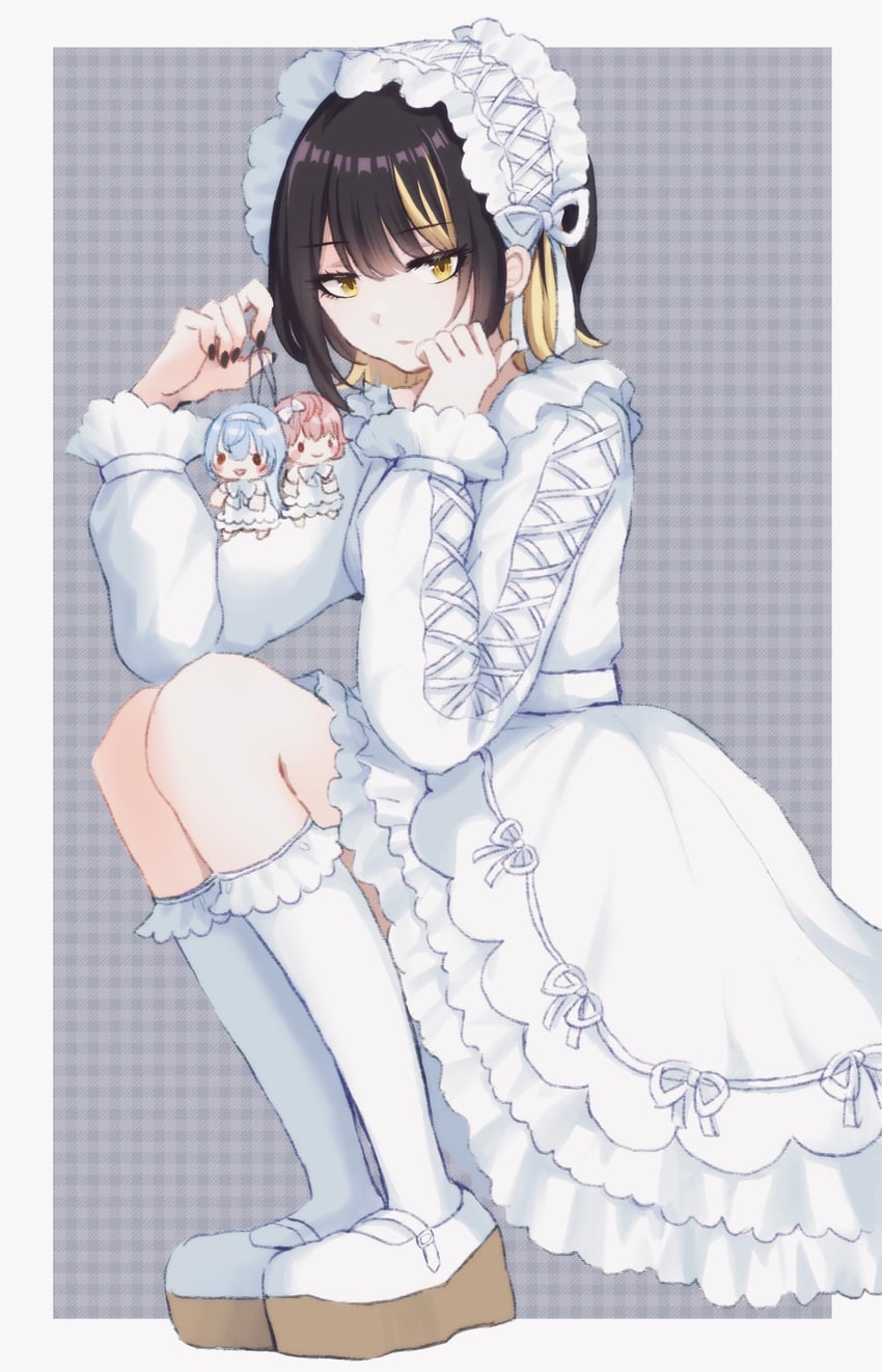 ikaruga luca, suzuki hana, and ikuta haruki (idolmaster and 1 more) drawn by shirako_(srk_srtk)