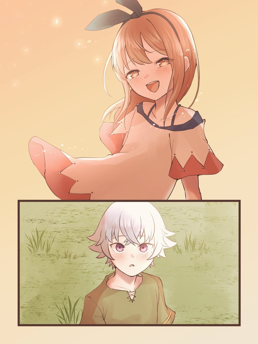 reisalin stout and bos brunnen (atelier and 1 more) drawn by kaninoko