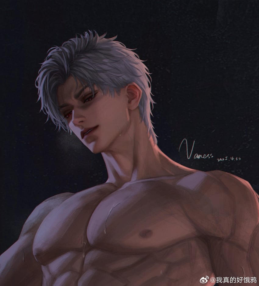 sylus (love and deepspace) drawn by wo_zhen_de_hao_e_ya
