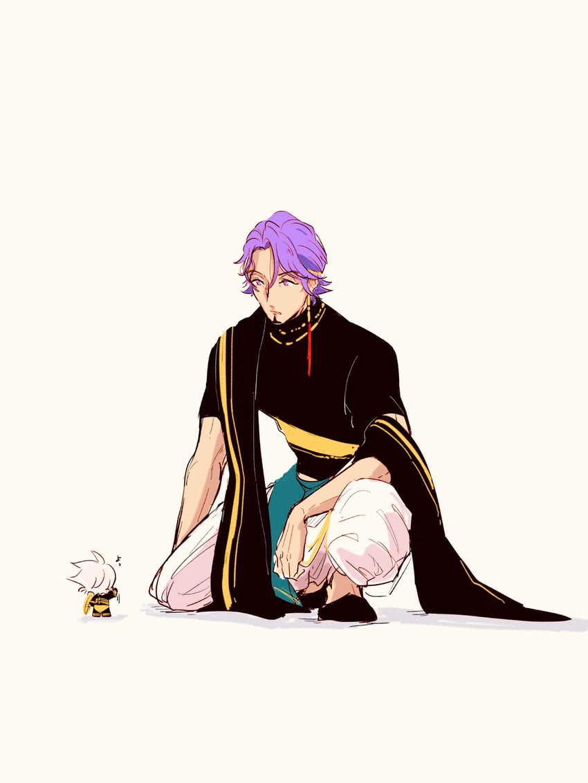 karna and duryodhana (fate and 1 more) drawn by omttrtr