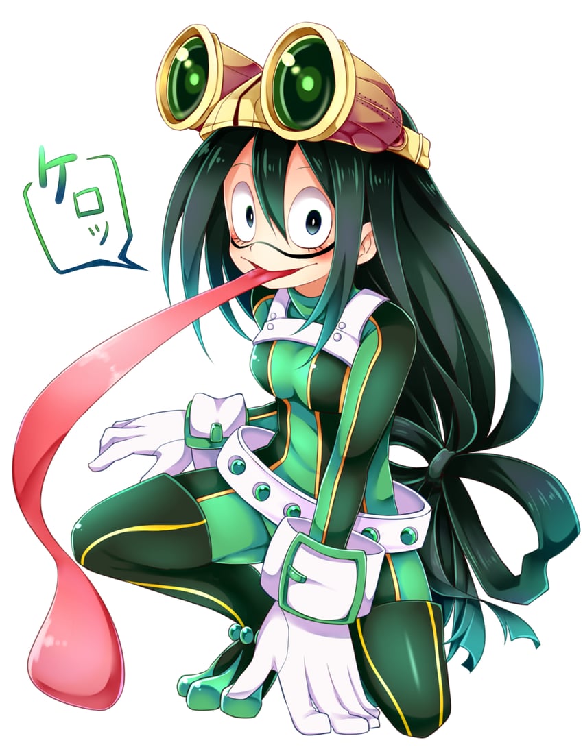 asui tsuyu (boku no hero academia) drawn by chikuwa_savy