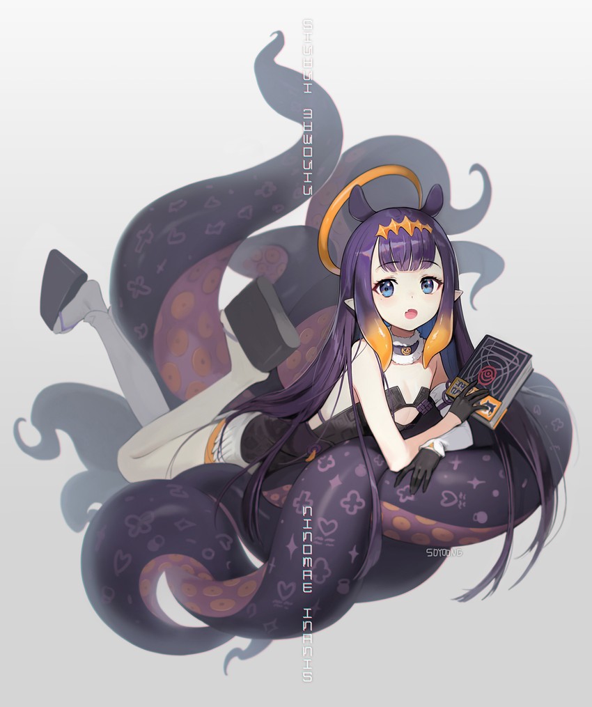 ninomae ina'nis and ao-chan (hololive and 1 more) drawn by soyoong_jun