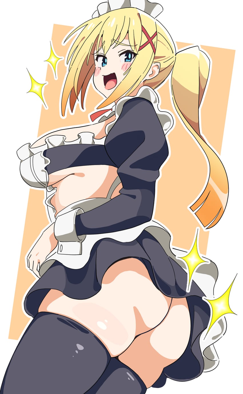 darkness (kono subarashii sekai ni shukufuku wo!) drawn by noyama_takenoko