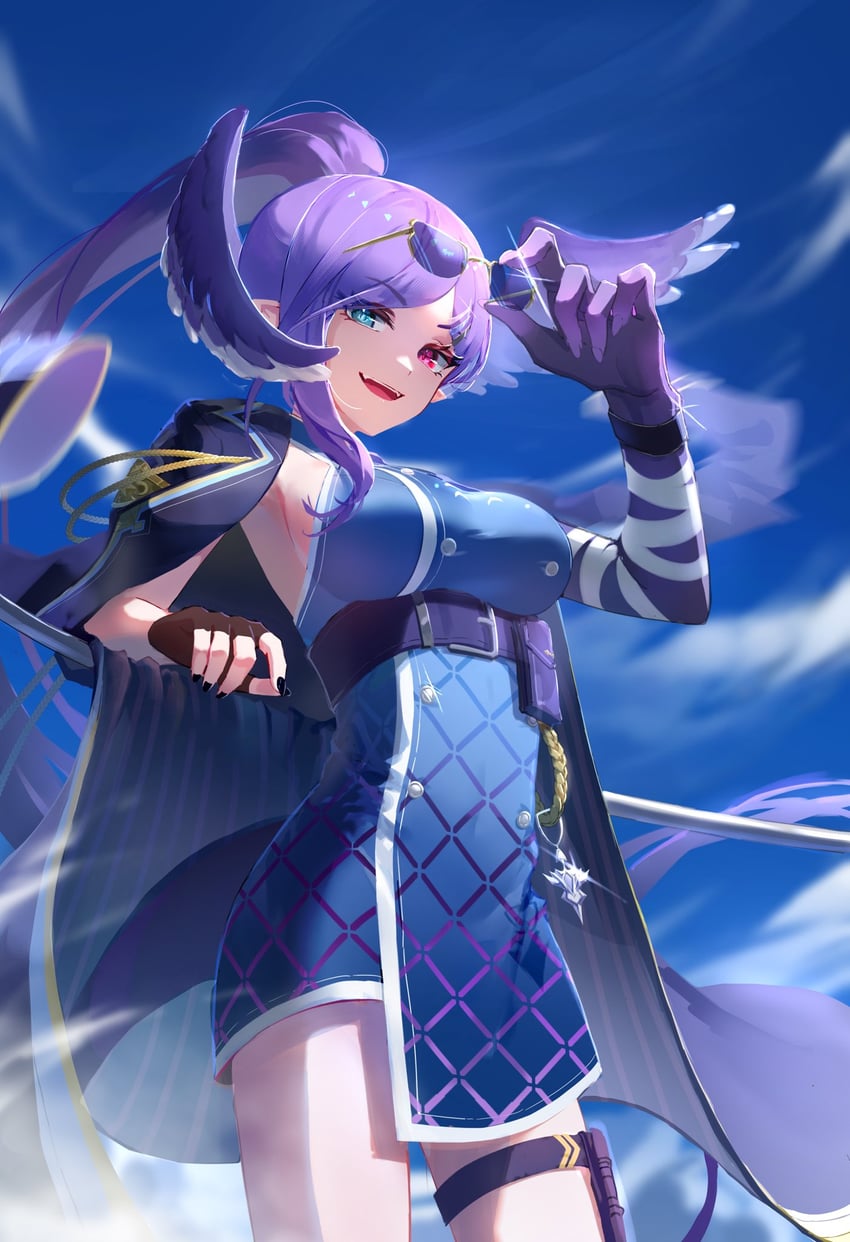 selen tatsuki (nijisanji and 1 more) drawn by a_ji