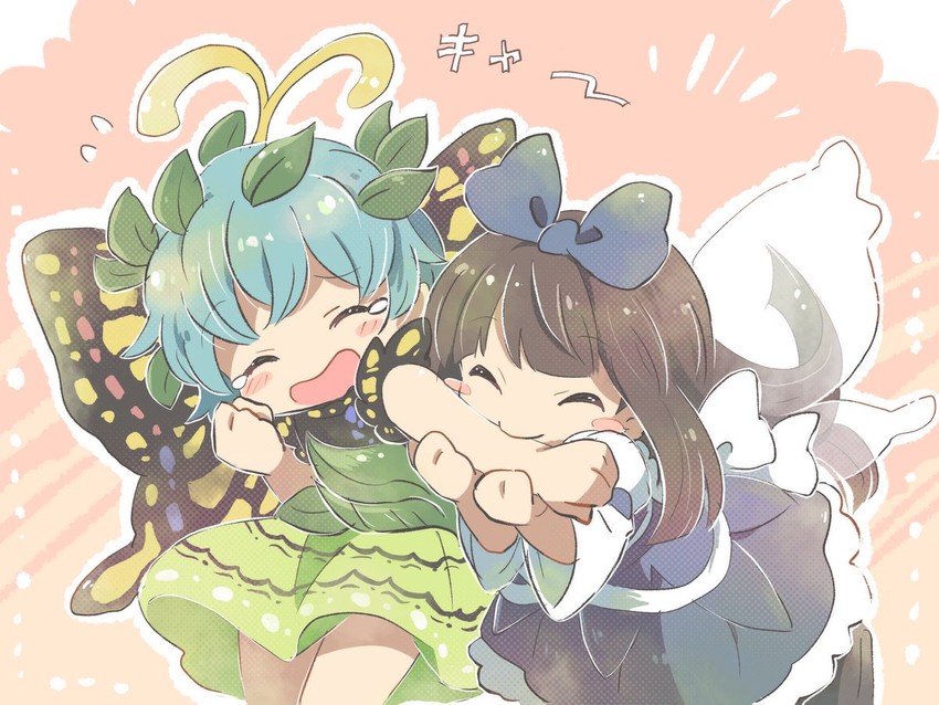 star sapphire and eternity larva (touhou and 1 more) drawn by mont_blanc_(monburan1011)