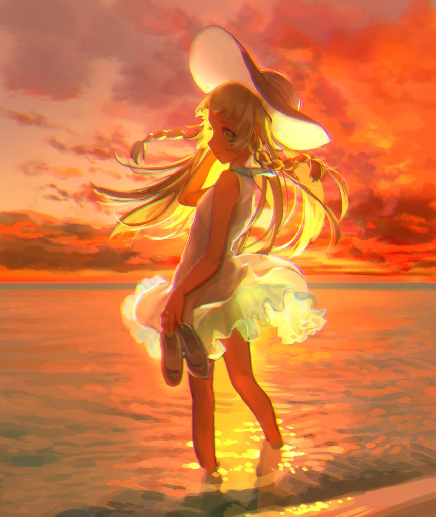 lillie (pokemon and 1 more) drawn by meipu_hm