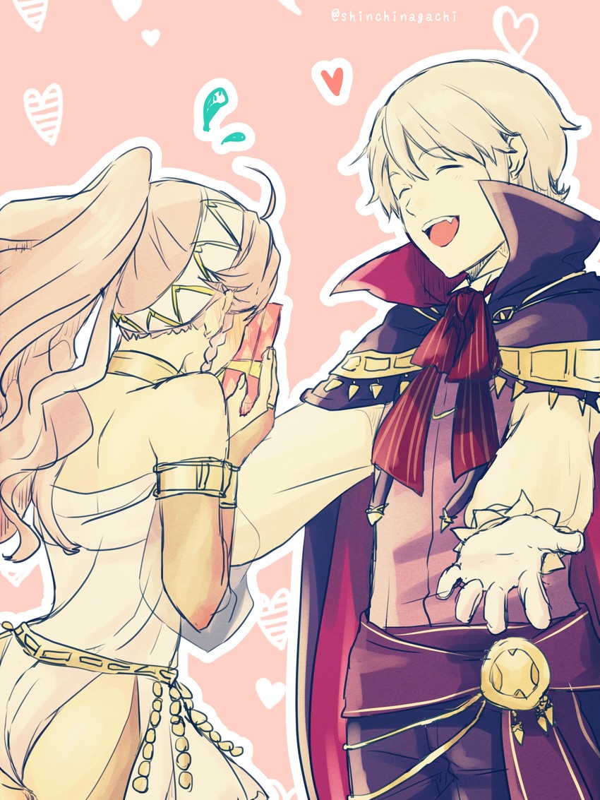 olivia and henry (fire emblem and 2 more) drawn by nishimura_(shinchinagachi)