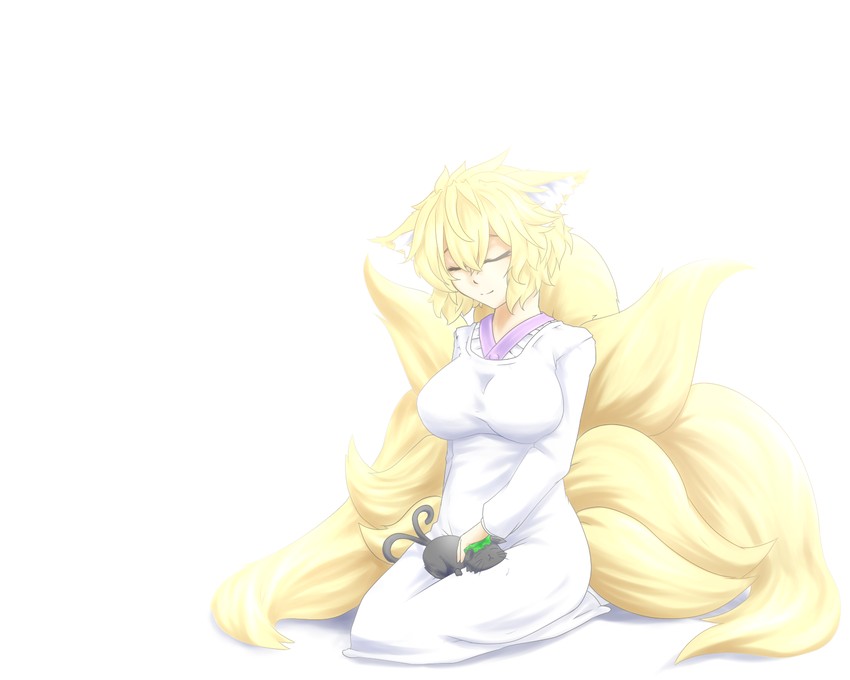 yakumo ran and chen (touhou) drawn by yuuki_(yukigeshou_hyouka)