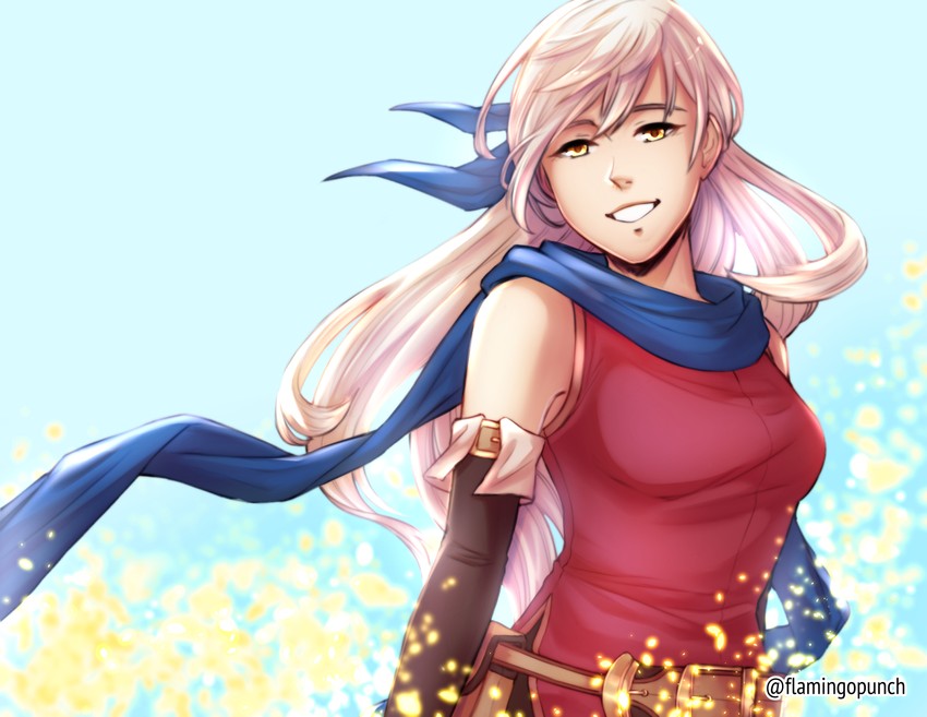 micaiah (fire emblem and 1 more) drawn by flamingo_(eme324)