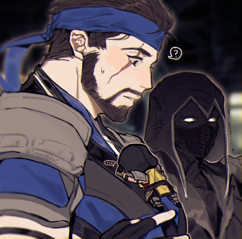 scorpion, sub-zero, hanzo hasashi, bi-han, kuai liang, and 1 more (mortal kombat and 1 more) drawn by crystallakec