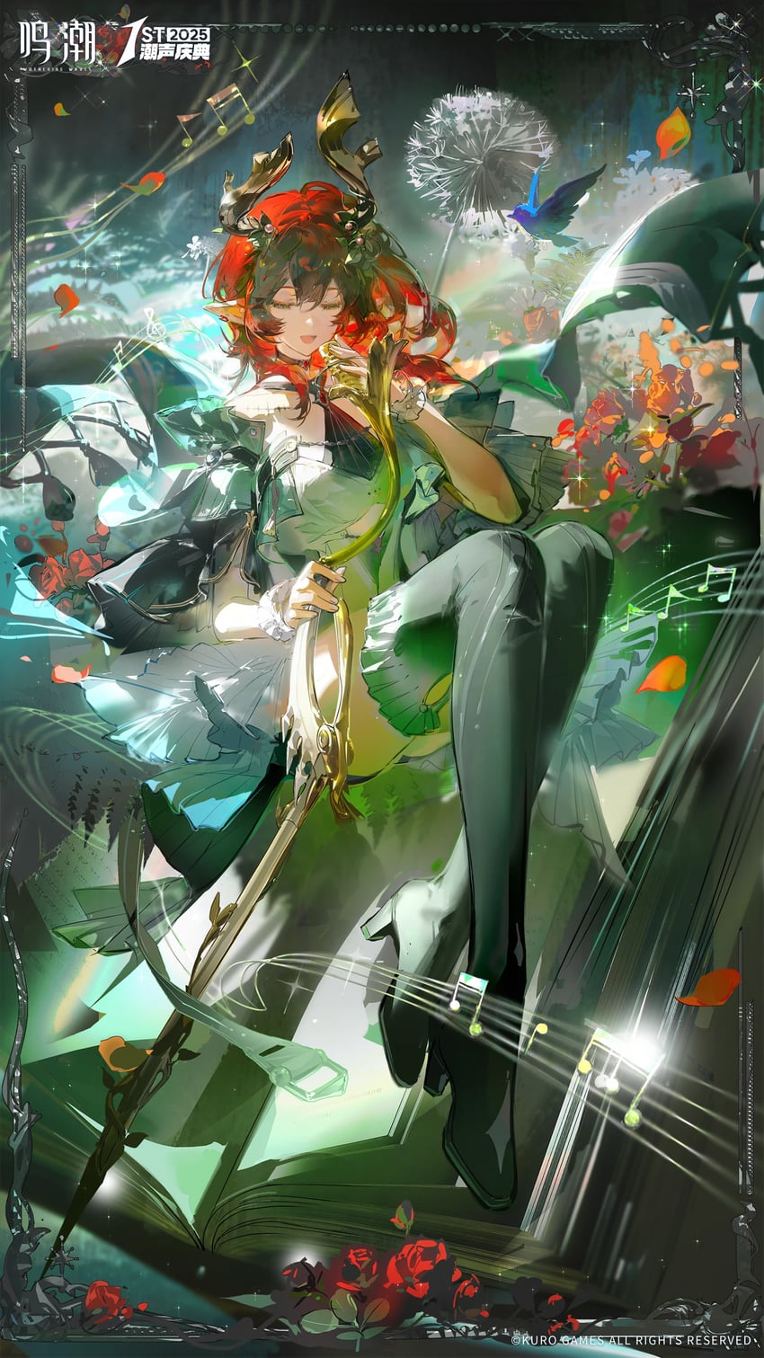 ciaccona (wuthering waves) drawn by ruoganzhao