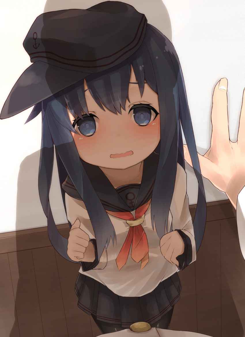 admiral, akatsuki, and akatsuki kai ni (kantai collection) drawn by nabeo