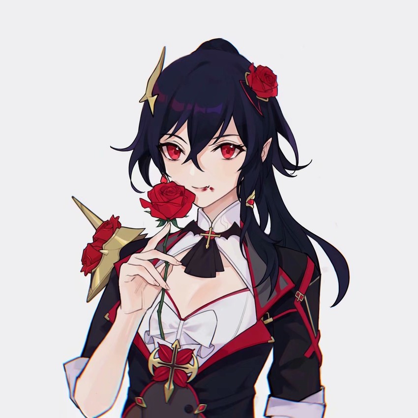 fu hua (honkai and 1 more) drawn by tutou_jiang