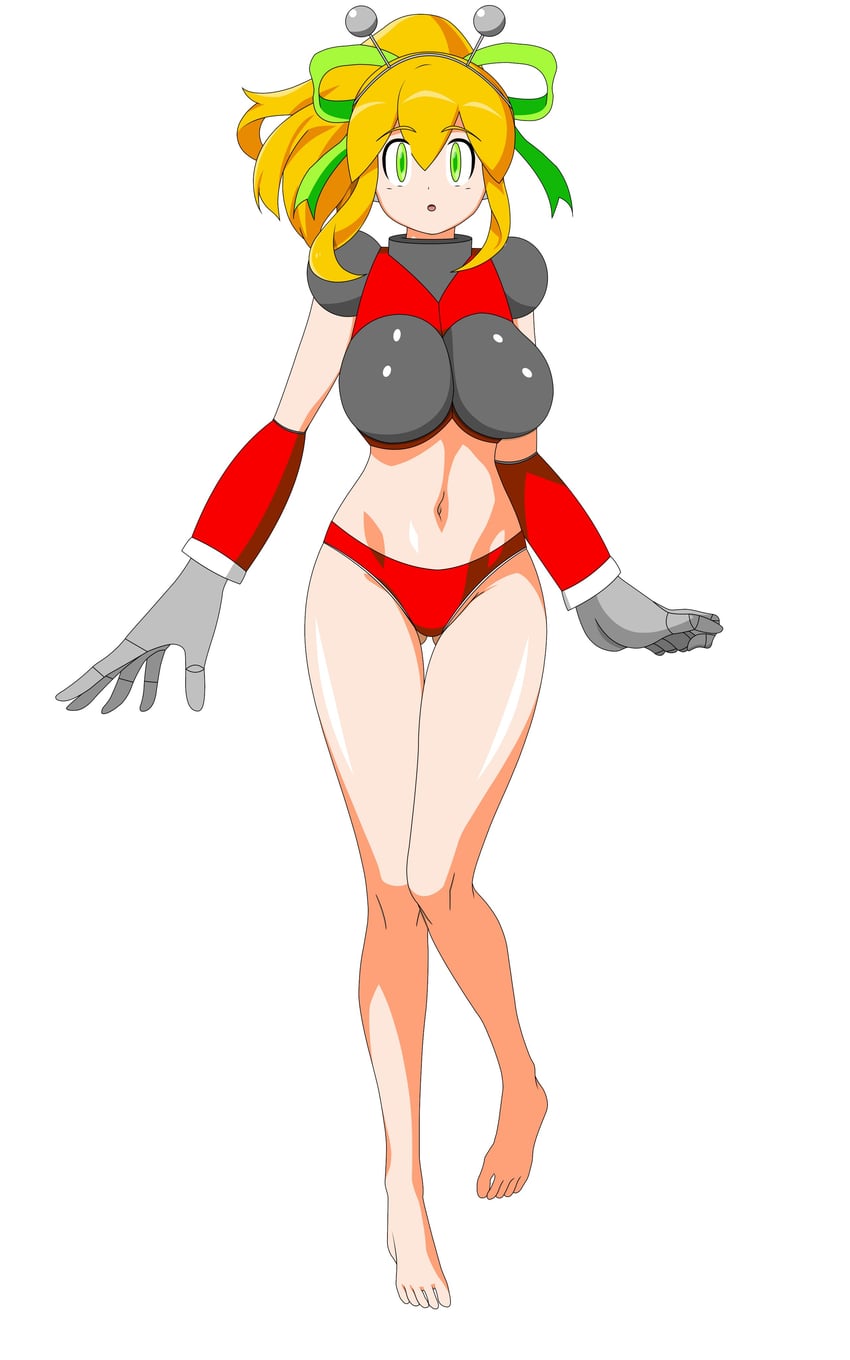 roll and hyper roll (mega man and 1 more) drawn by assatakku