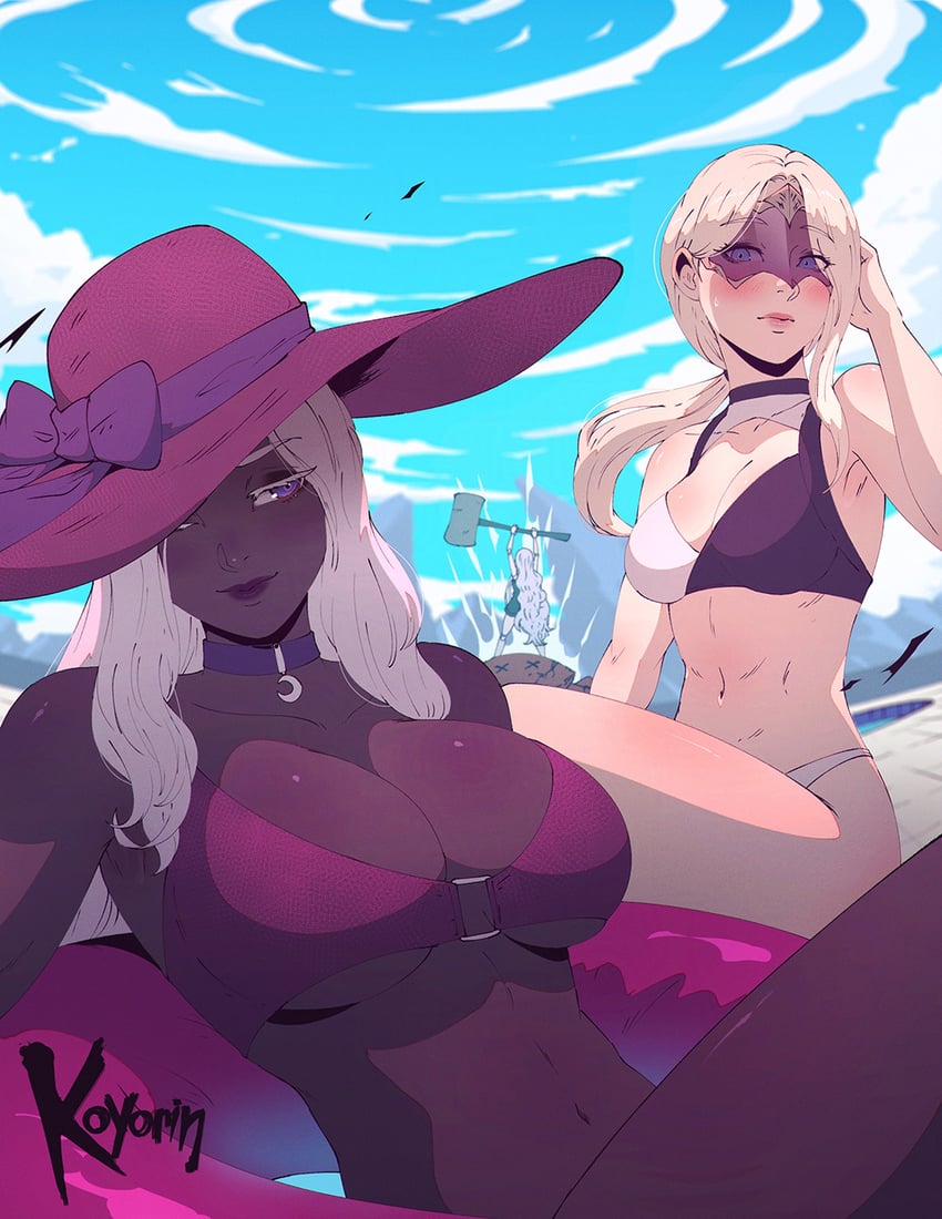 recluse, revenant, and duchess (elden ring and 1 more) drawn by koyorin