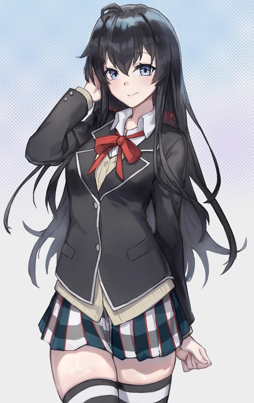 yukinoshita yukino (yahari ore no seishun lovecome wa machigatteiru.) drawn by petcha_the_o