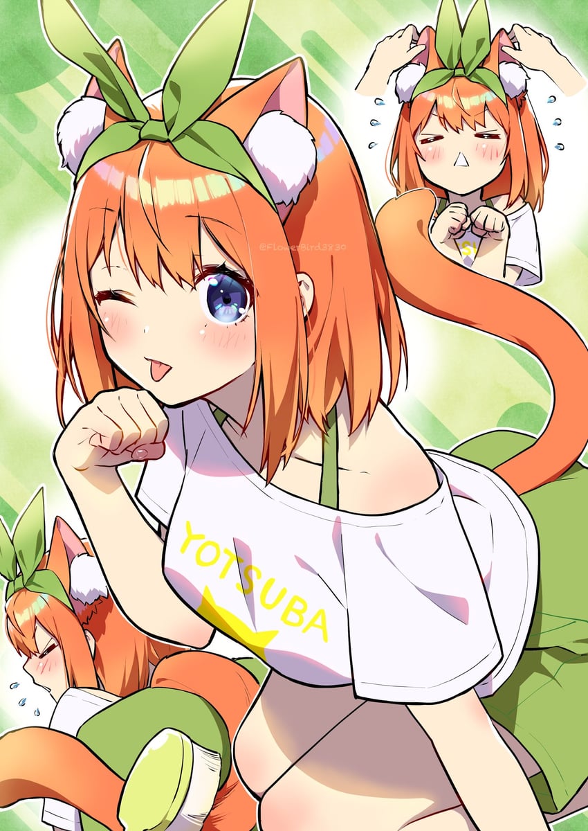 nakano yotsuba (go-toubun no hanayome) drawn by yu_(flowerbird3830)