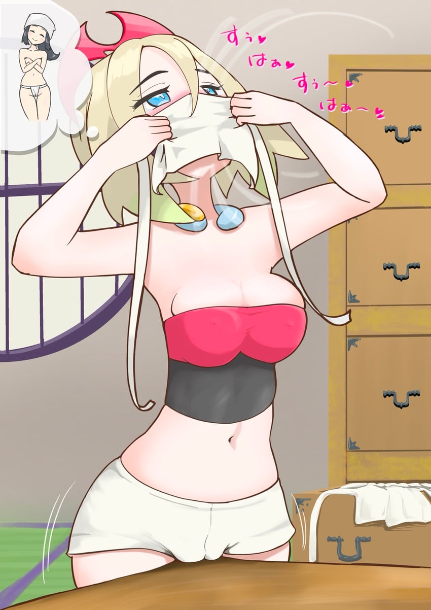 akari and irida (pokemon and 1 more) drawn by microsd_(pibo)