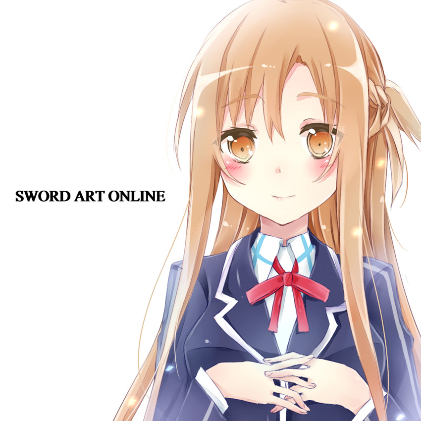 asuna (sword art online) drawn by saeki_sora
