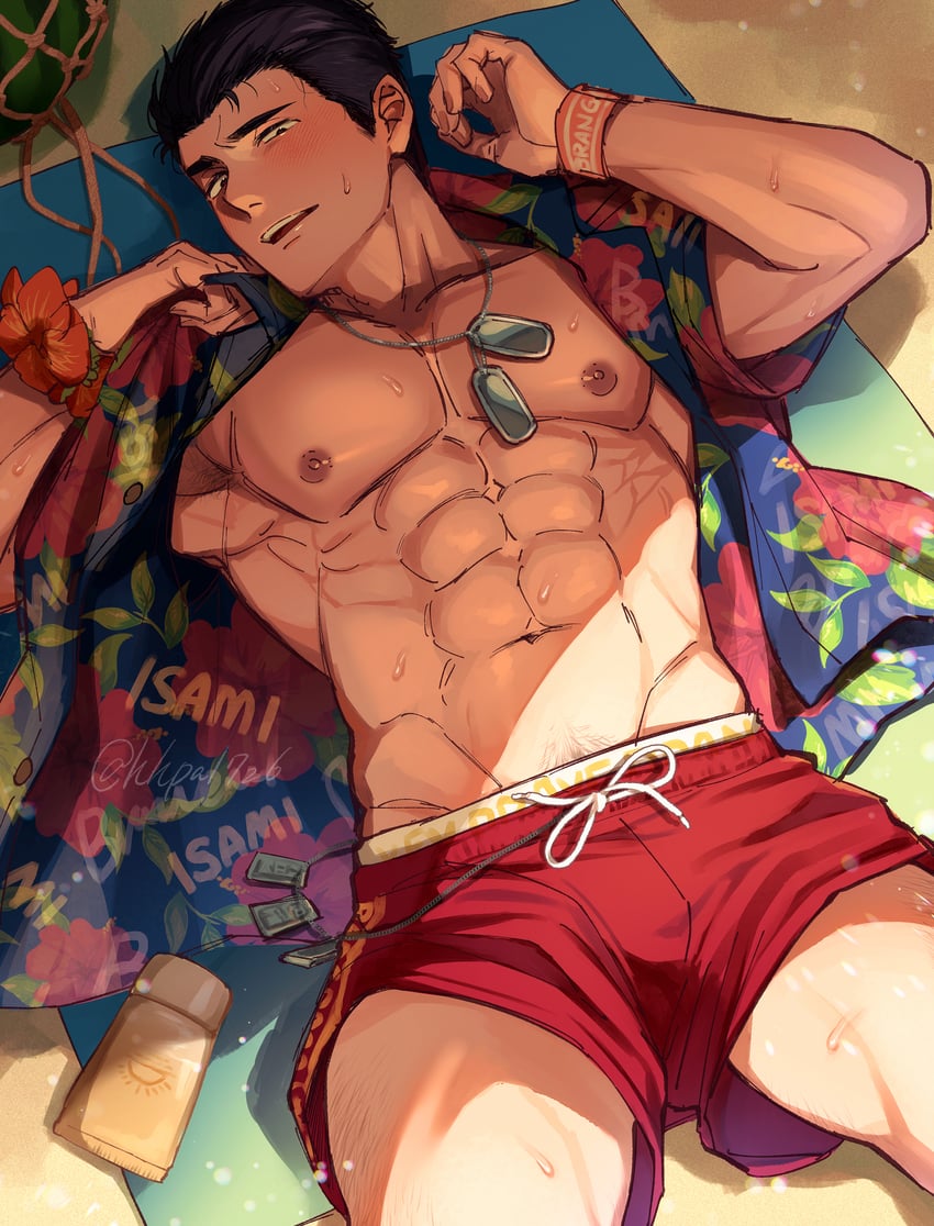 ao isami (yuuki bakuhatsu bang bravern) drawn by crazy_kinoko