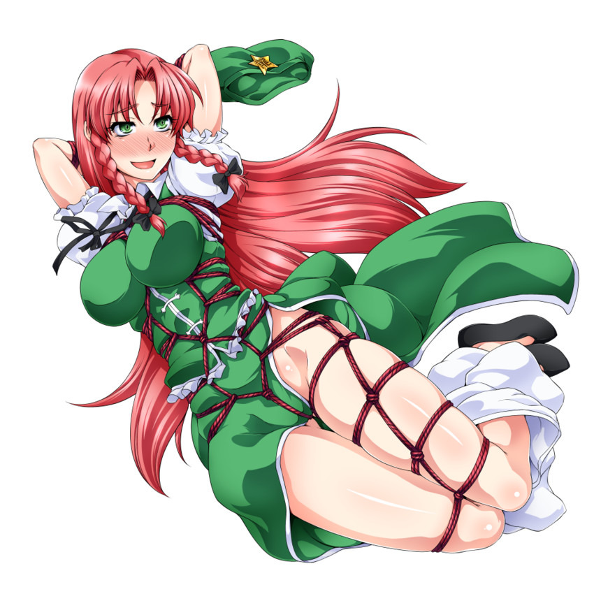 hong meiling (touhou) drawn by ootsuki_wataru