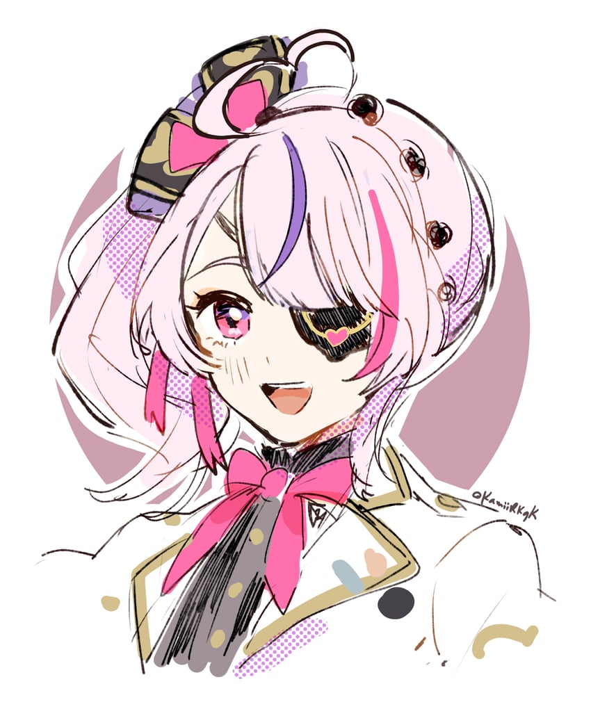 maria marionette (nijisanji and 1 more) drawn by hakamii