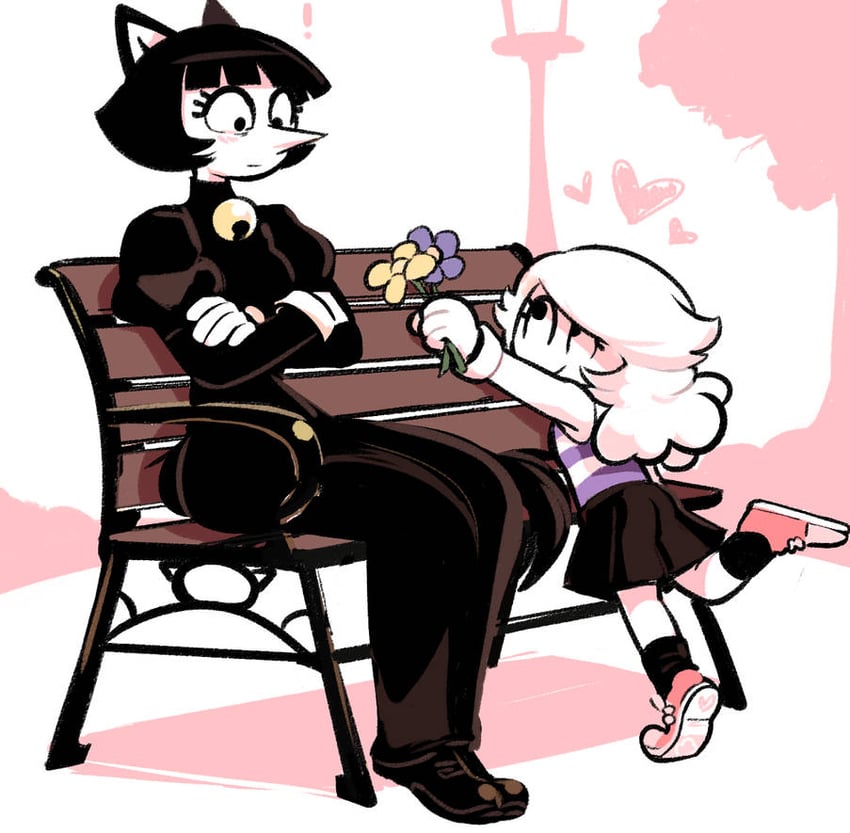 katya and claudia (original) drawn by newtype_hero