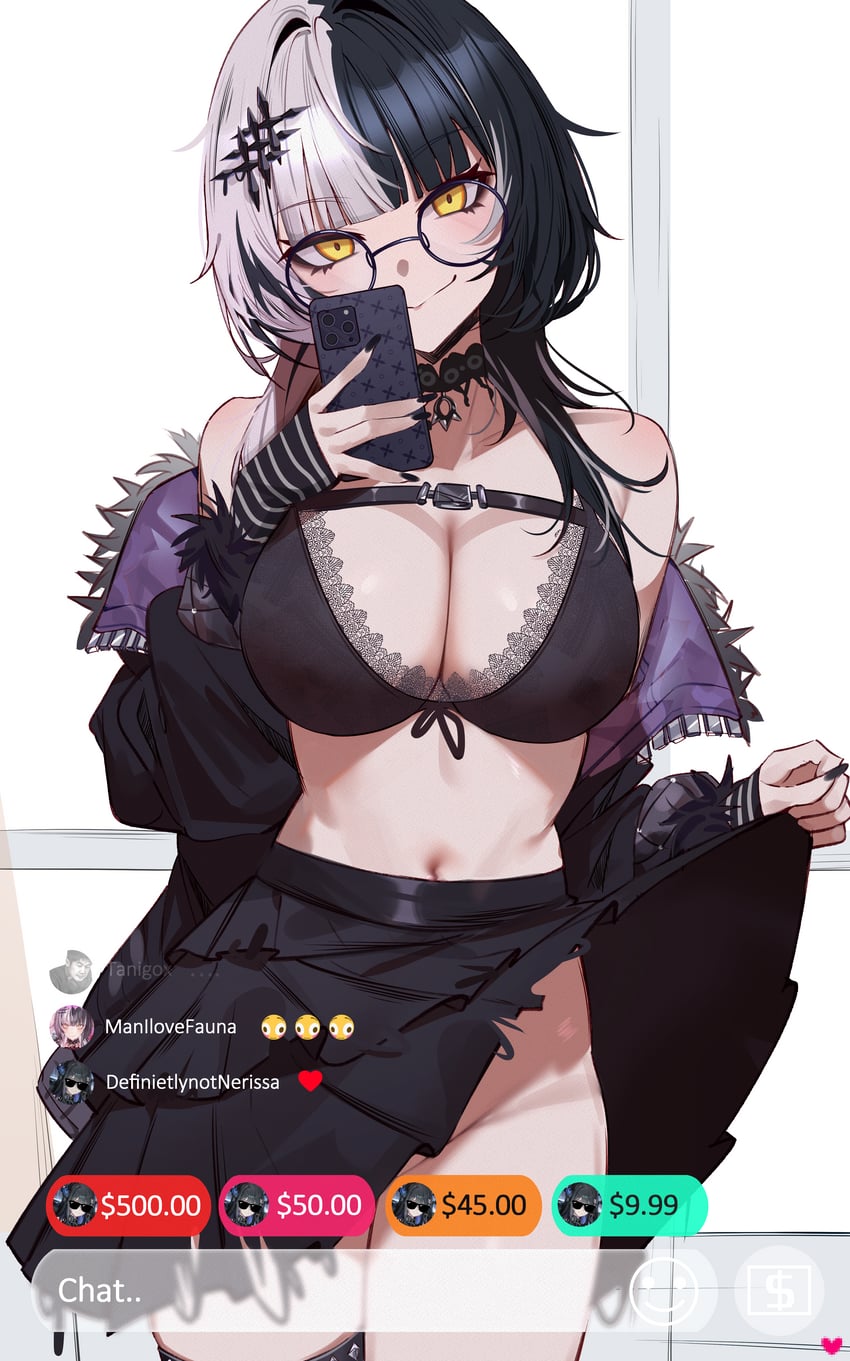 shiori novella, nerissa ravencroft, and yagoo (hololive and 2 more) drawn by doujenrad