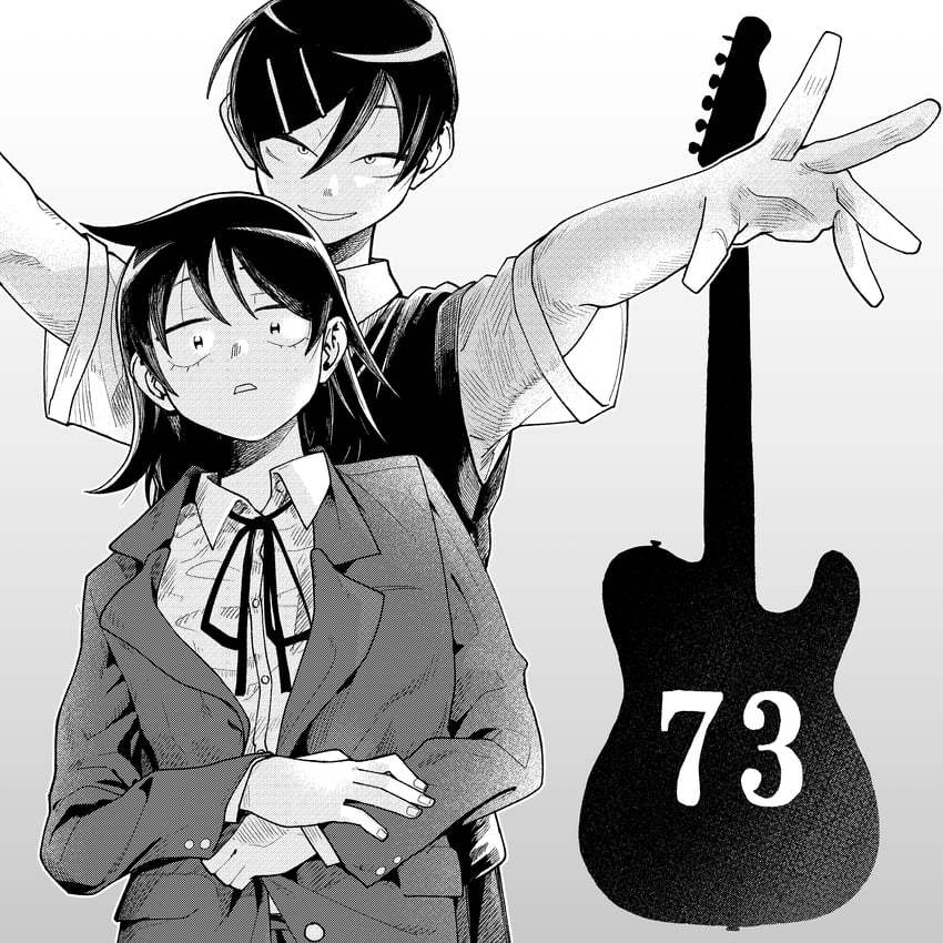 hatono chihiro and kouyama rin (futsuu no keion-bu) drawn by mangakashibou