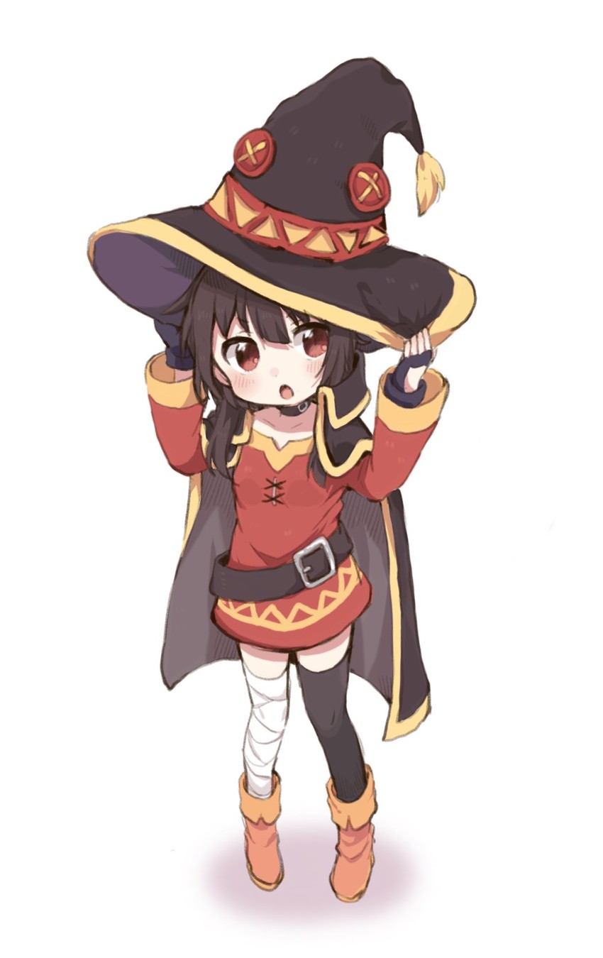 megumin (kono subarashii sekai ni shukufuku wo!) drawn by mokarooru