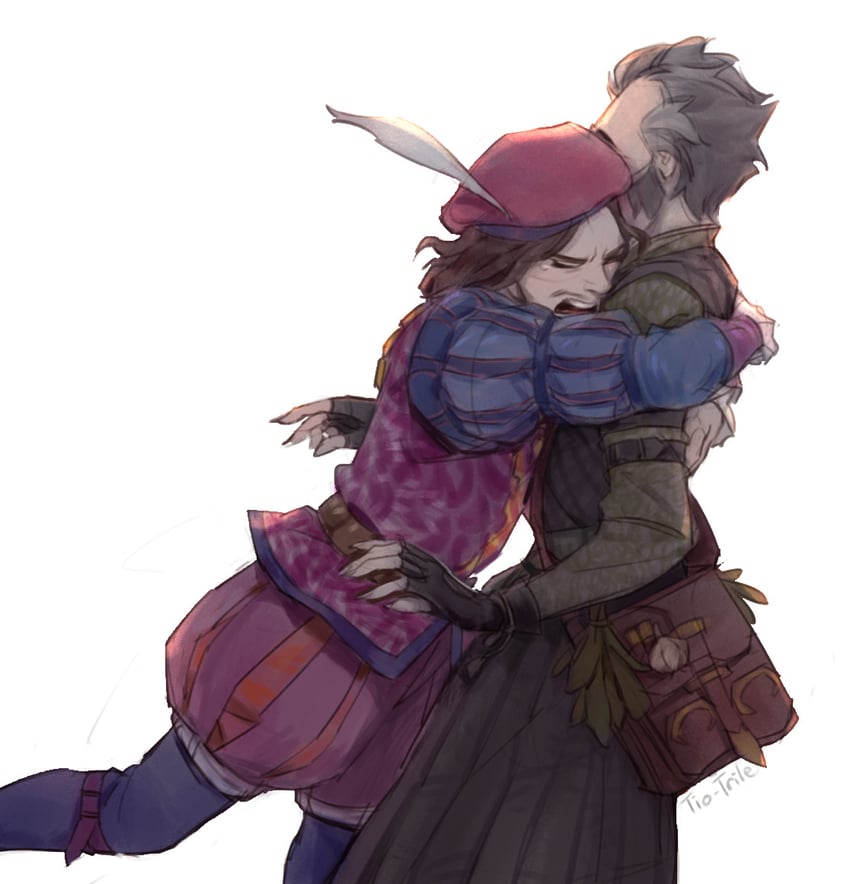 julian alfred pankratz and emiel regis (the witcher) drawn by tio-trile