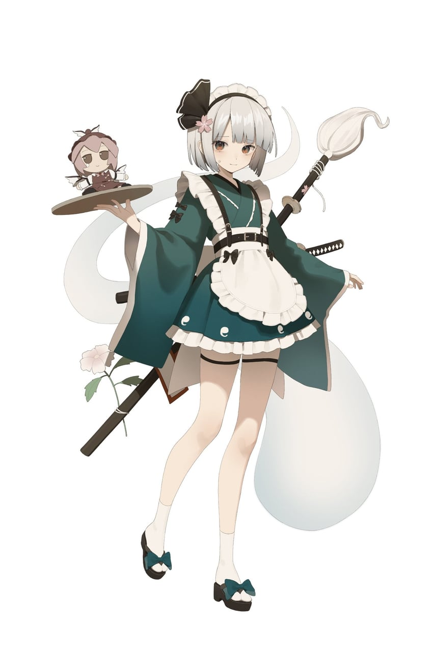 konpaku youmu and mystia lorelei (touhou) drawn by rcs_4