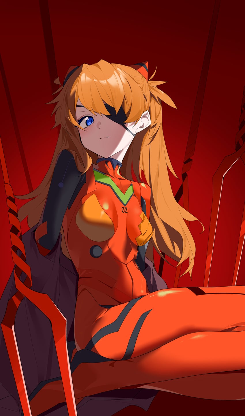 souryuu asuka langley (neon genesis evangelion and 2 more) drawn by wako_(1194433260)