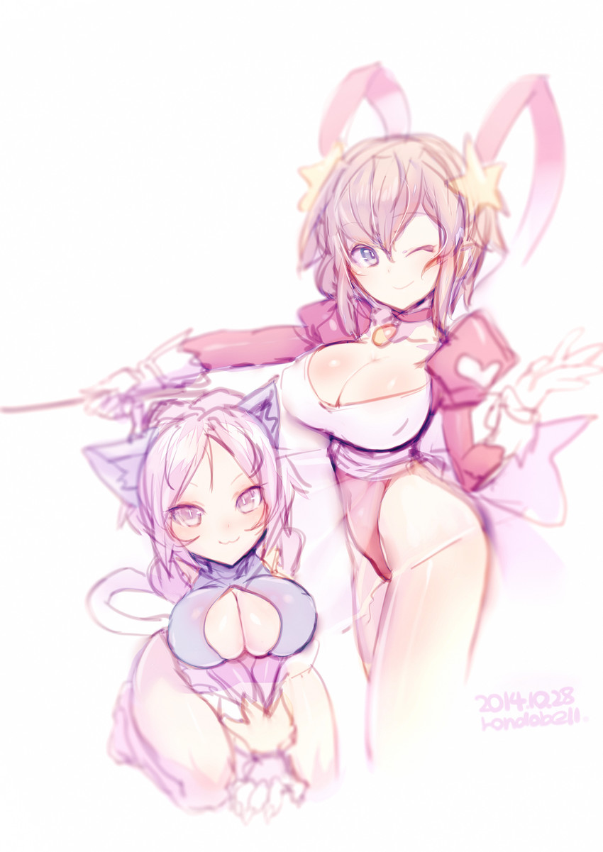 heaven dancer and kitty clawer (saga and 1 more) drawn by rondo_bell