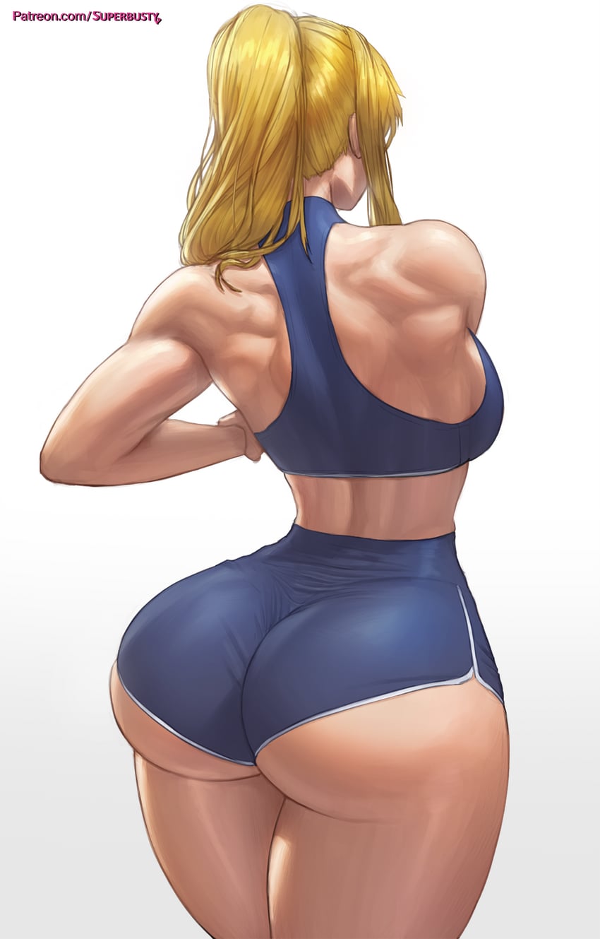 samus aran (metroid) drawn by superbusty