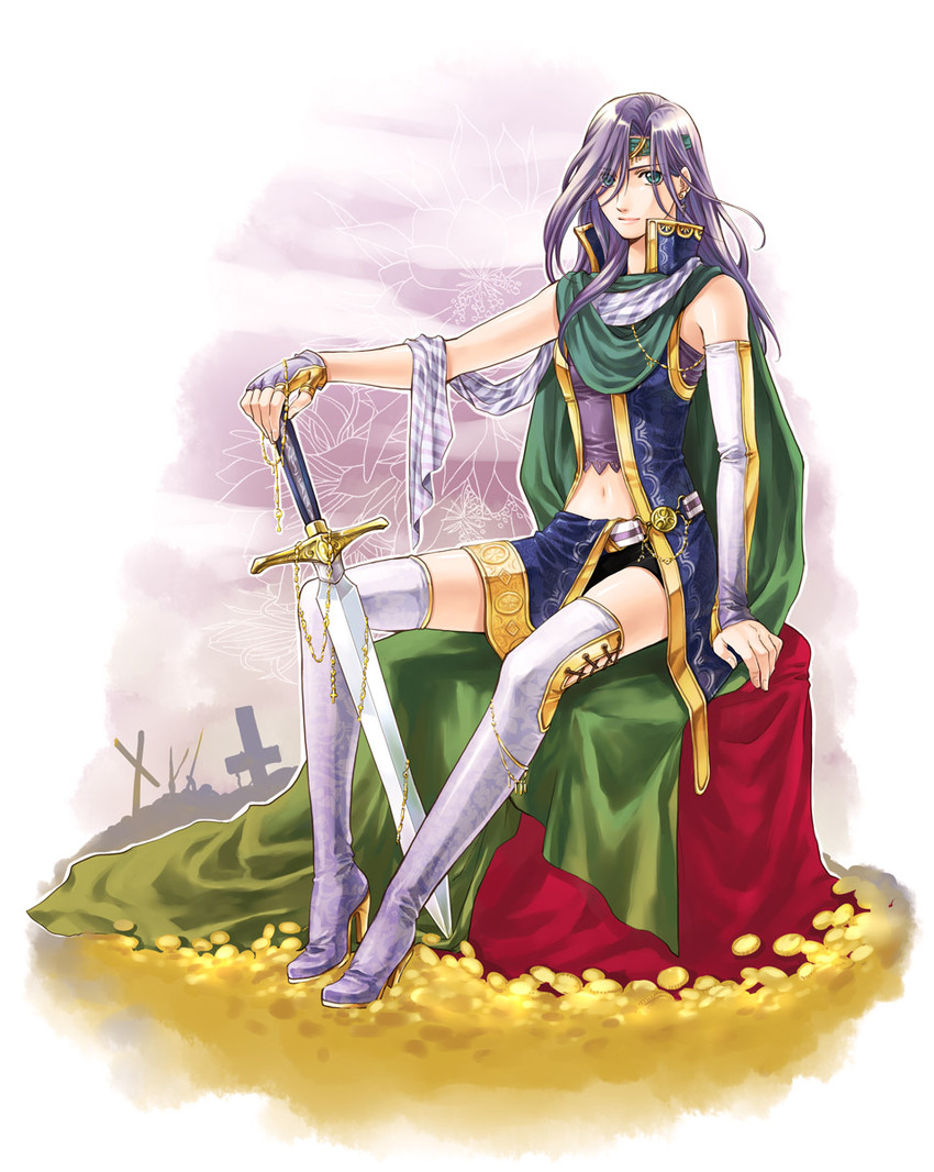 faris scherwiz (final fantasy and 1 more) drawn by satsuki_yuu_(awairo)