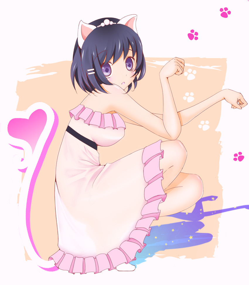 hanekawa tsubasa (monogatari and 1 more) drawn by minarai_follower