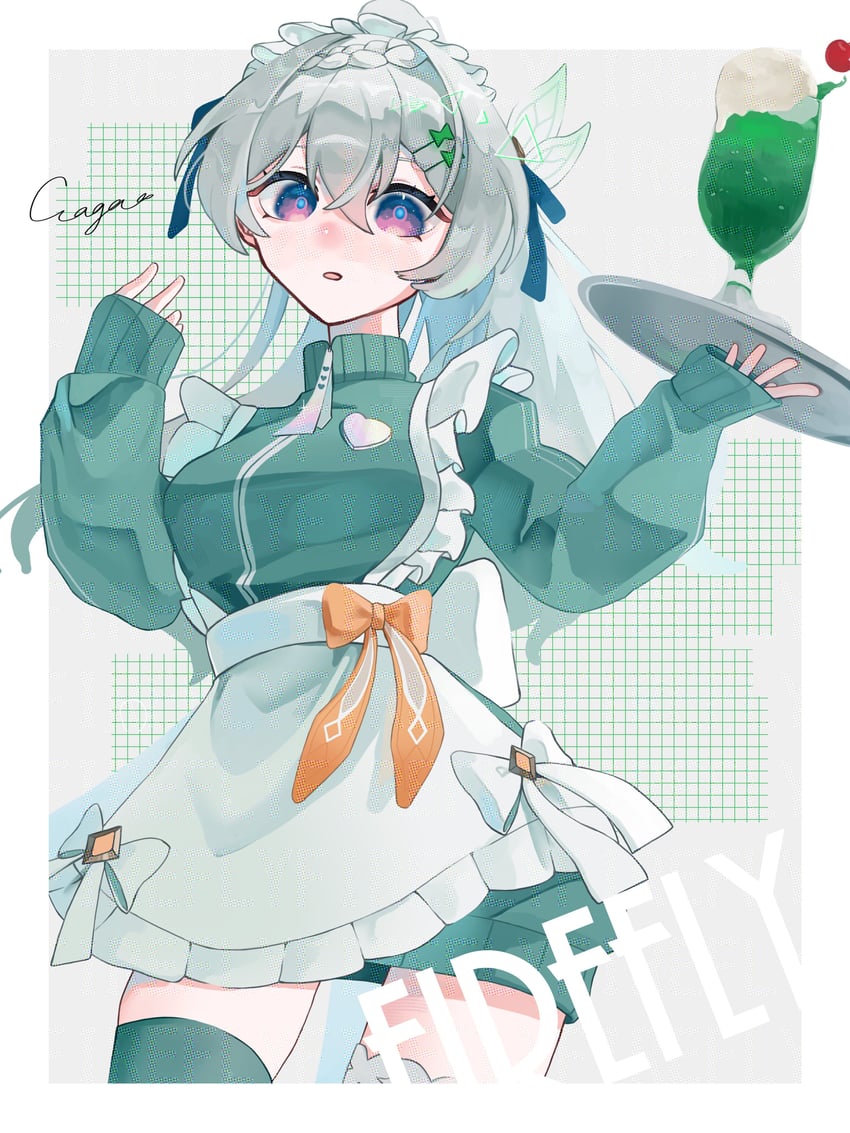 firefly (honkai and 1 more) drawn by natsume_(k4g4_103)