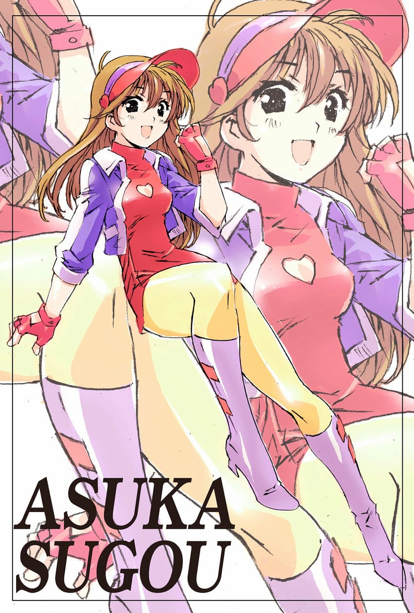 sugou asuka (future gpx cyber formula) drawn by moriguchi_nao_(naonao)