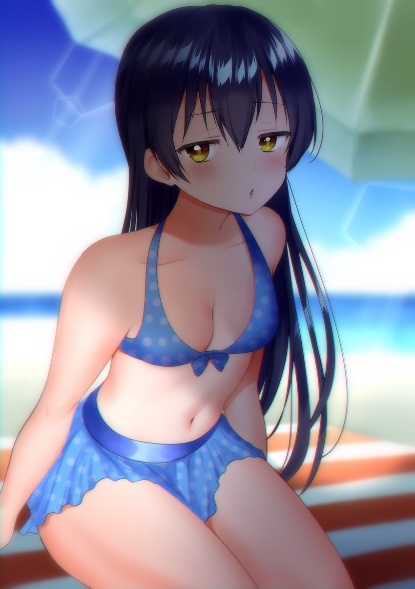 sonoda umi (love live! and 1 more) drawn by kazepana