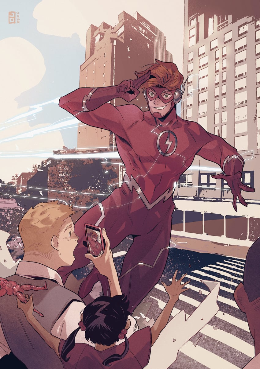 the flash (dc comics and 1 more) drawn by steelscarlet
