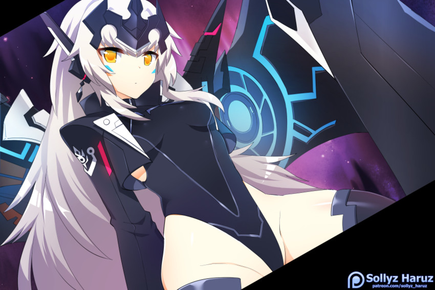 eve and code: ultimate (elsword) drawn by sollyz