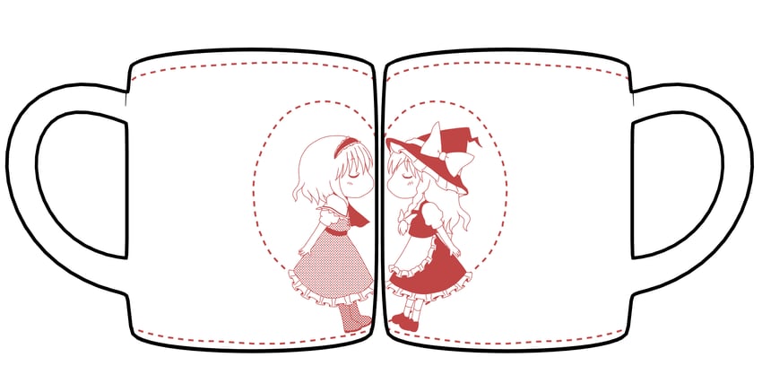 kirisame marisa and alice margatroid (touhou) drawn by nimu_(siroirousagi)