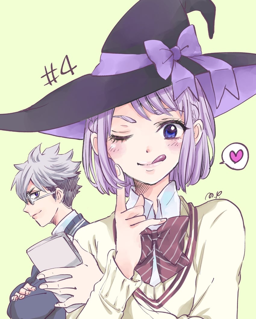 odagiri nene and igarashi ushio (yamada-kun to 7-nin no majo) drawn by yoshikawa_miki