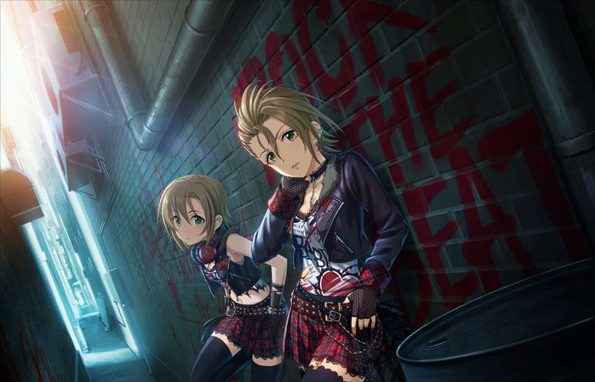 tada riina and kimura natsuki (idolmaster and 2 more)
