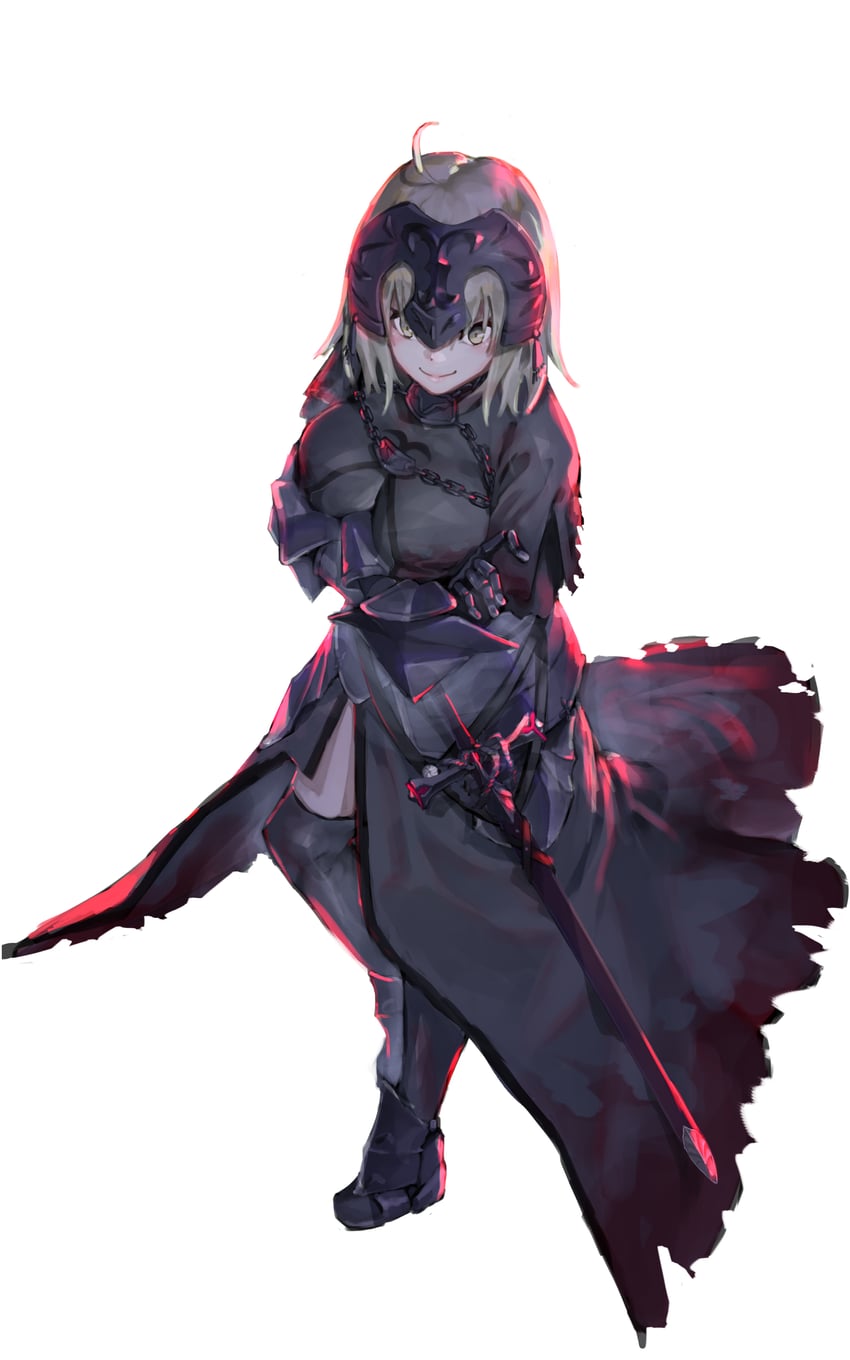 jeanne d'arc alter (fate and 1 more) drawn by rolua