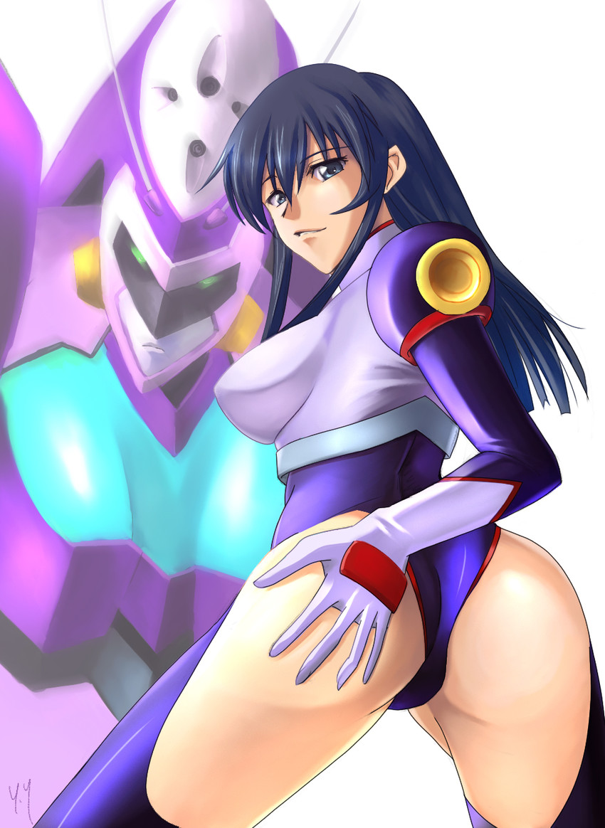 fujimura shizuru and core gunner (shinkon gattai godannar!!)