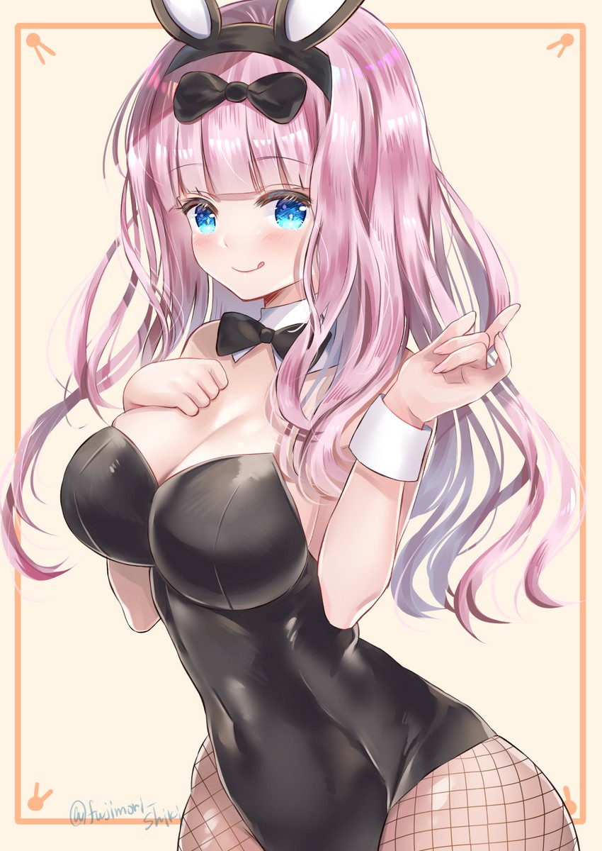 fujiwara chika (kaguya-sama wa kokurasetai ~tensai-tachi no renai zunousen~) drawn by fujimori_shiki