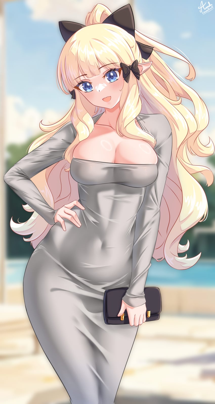 saren (princess connect!) drawn by arada_(corsair_zero)